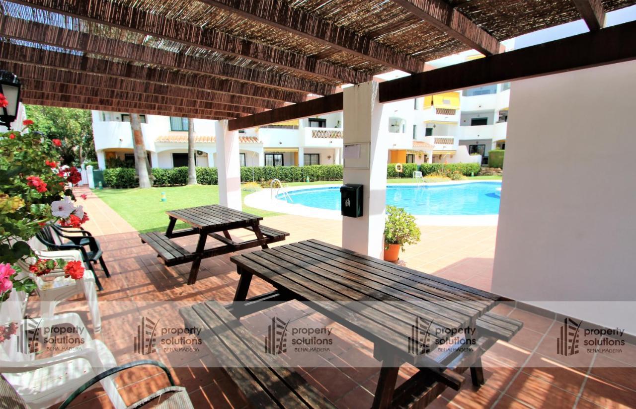Pueblo Del Parque 3 - Terraza Soleada Con Jardin - Piscina Y Playa - Urbanizacion Tranquila Apartment Benalmadena Exterior photo